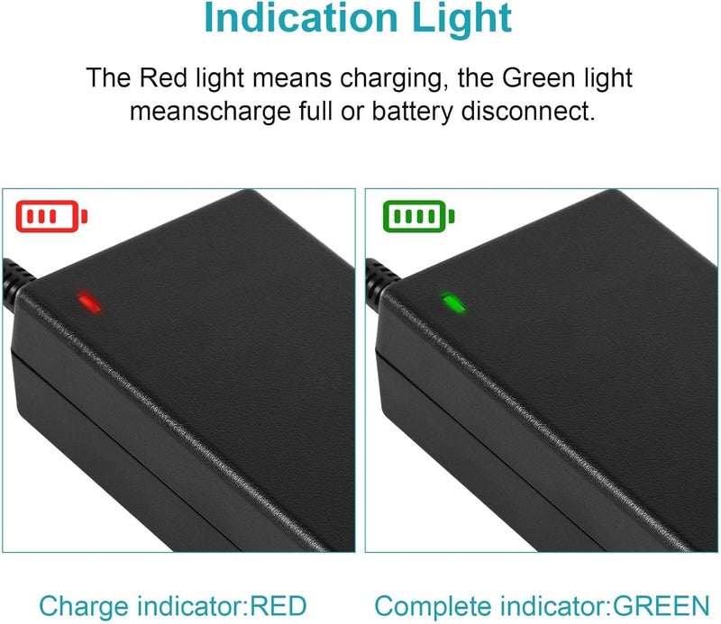 YOUHELLOME 54.6V 3A Charger 5.5 * 2.1mm Plug for Rad Power, Himiway Cruiser, Lectric XP, Aventon Pace 500/ Level, Jasion eb7, Hiboy Titan/Titan Pro, Ecotric Seagull, VIVI/Ancheer, Boosted B0ard Li-ion Battery - Image 4